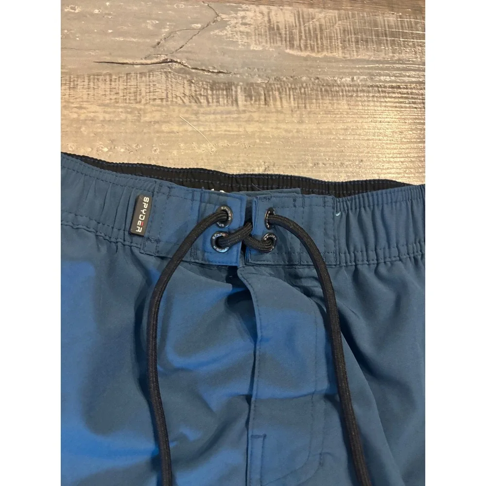Spyder Swim Shorts - Large Blue - UV Protection Board Shorts S923004